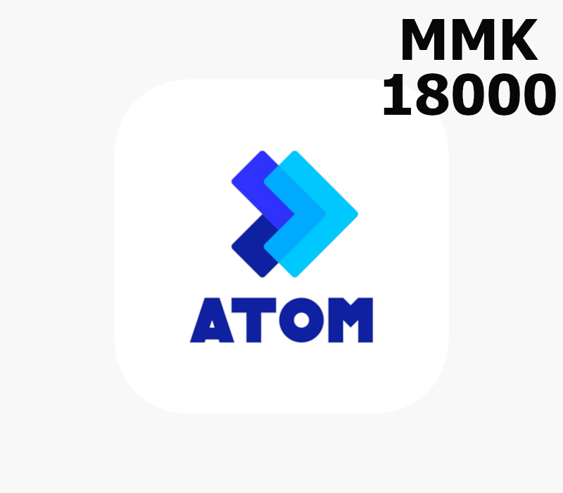 

ATOM 18000 MMK Mobile Top-up MM