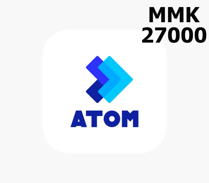 

ATOM 27000 MMK Mobile Top-up MM