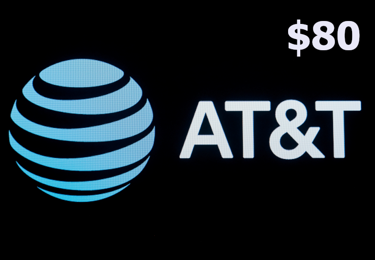 AT&T $80 Mobile Top-up US