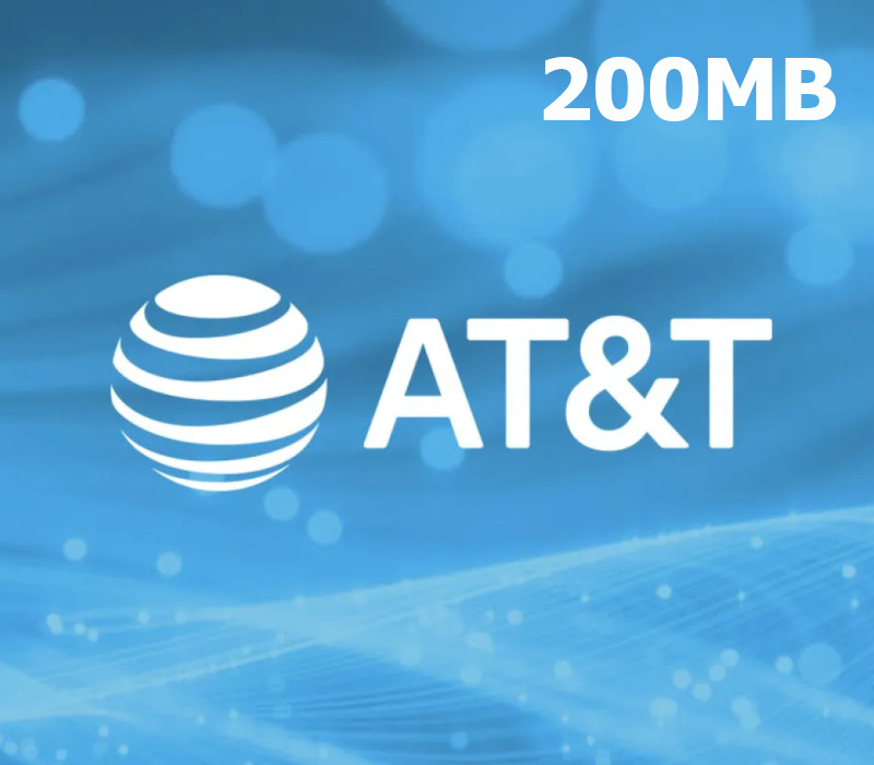 

AT&T 200MB Data Mobile Top-up MX