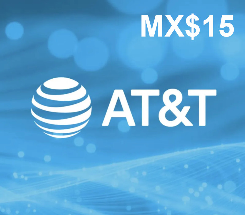 

AT&T MX$15 Mobile Top-up MX