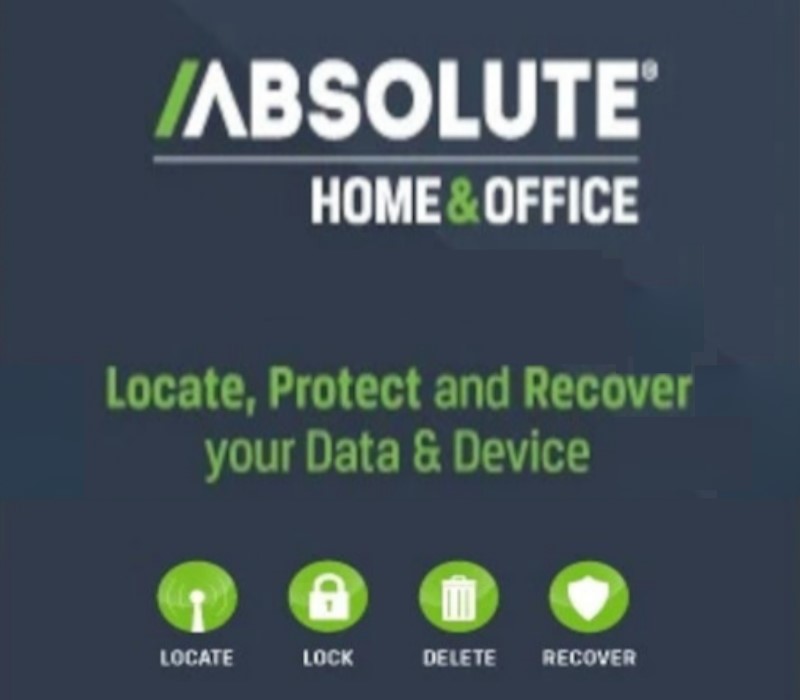 

Absolute Standard Home & Office (Locate, Protect and Recover your Data & Device) Key (1 Year / 1 Device)