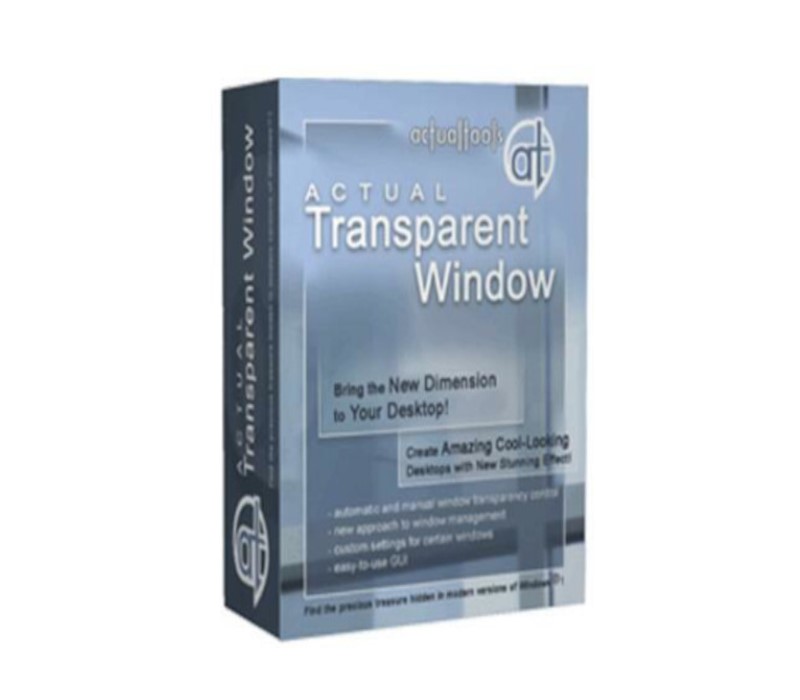 Actual Tools - Actual Transparent Window 8 PC CD Key