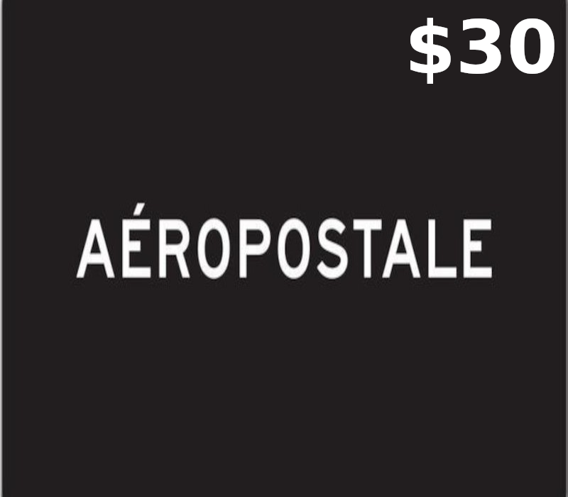 

Aeropostale $30 Gift Card US