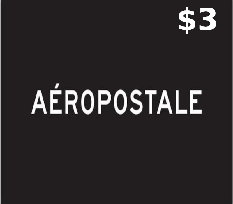 

Aeropostale $3 Gift Card US