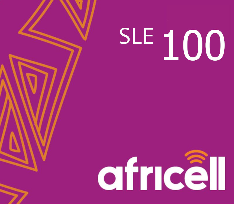 

Africell 100 SLE Mobile Top-up SL