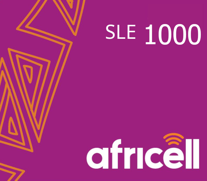 

Africell 1000 SLE Mobile Top-up SL