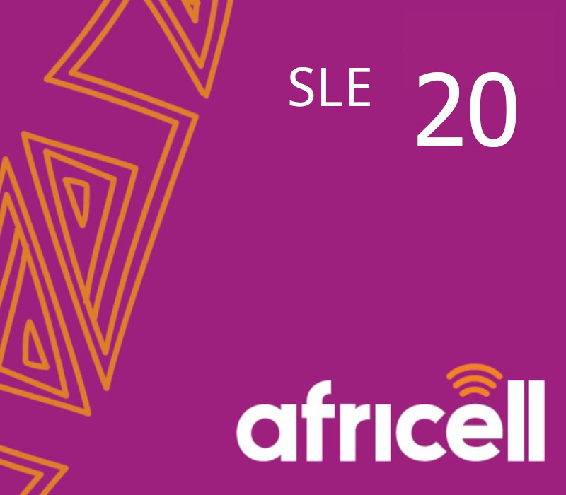 

Africell 20 SLE Mobile Top-up SL