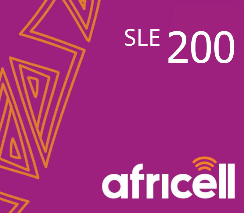 

Africell 200 SLE Mobile Top-up SL