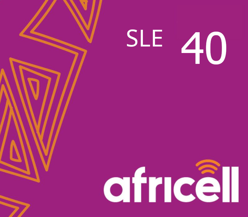 

Africell 40 SLE Mobile Top-up SL