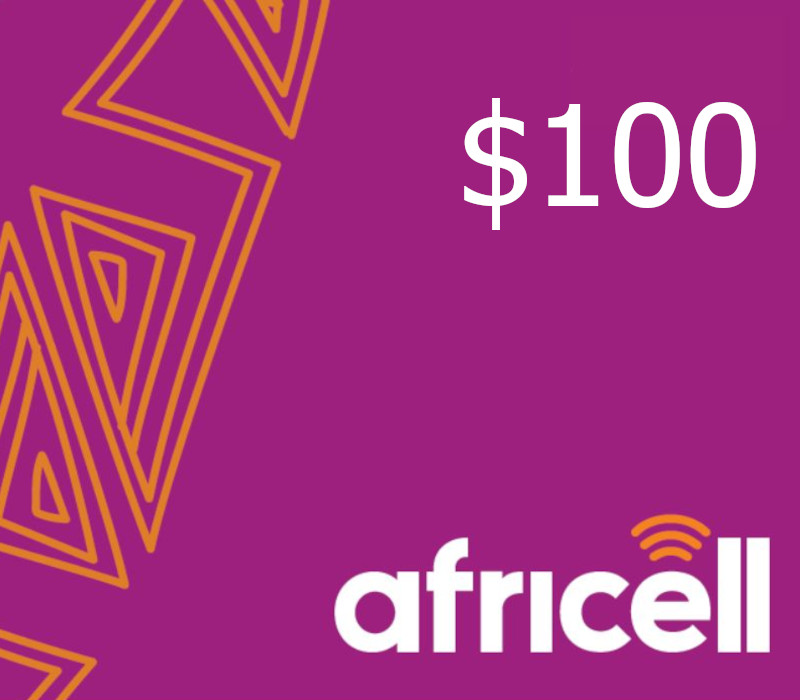 Africell $100 Mobile Top-up CG