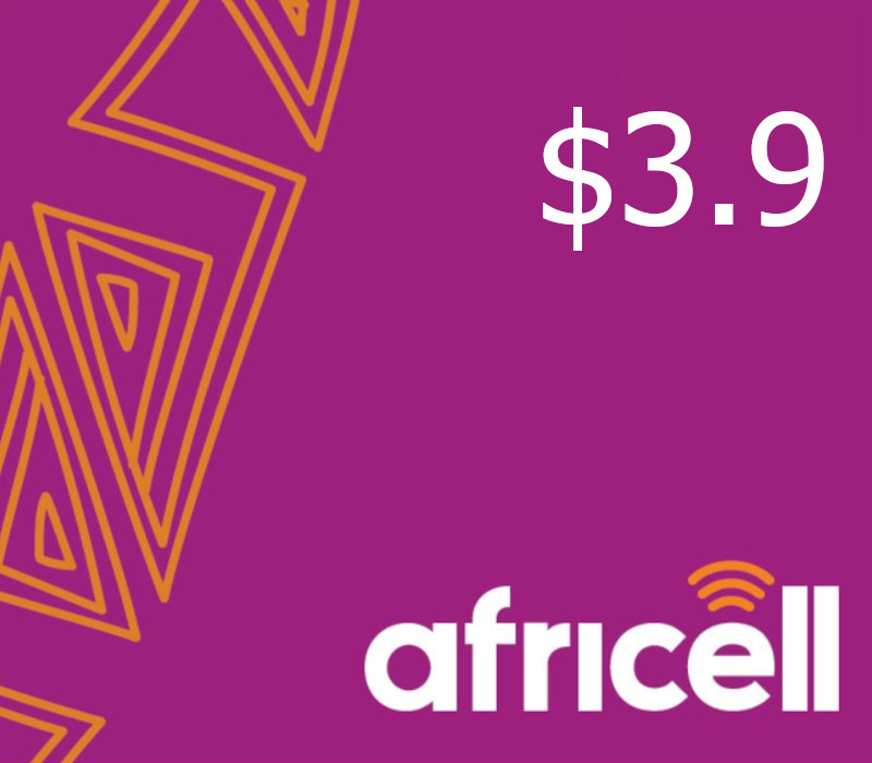 

Africell $3.9 Mobile Top-up CG