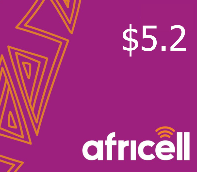 

Africell $5.2 Mobile Top-up CG