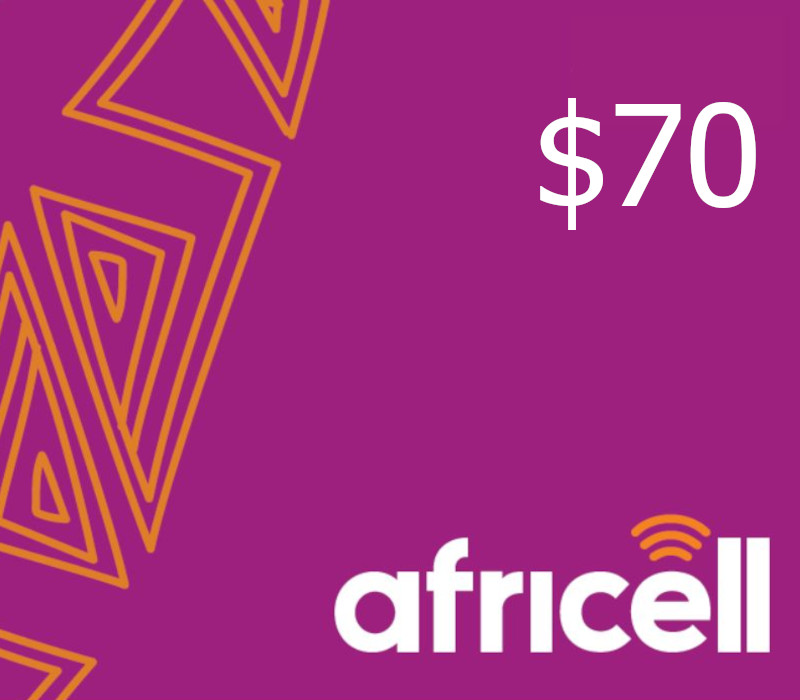 

Africell $70 Mobile Top-up CG