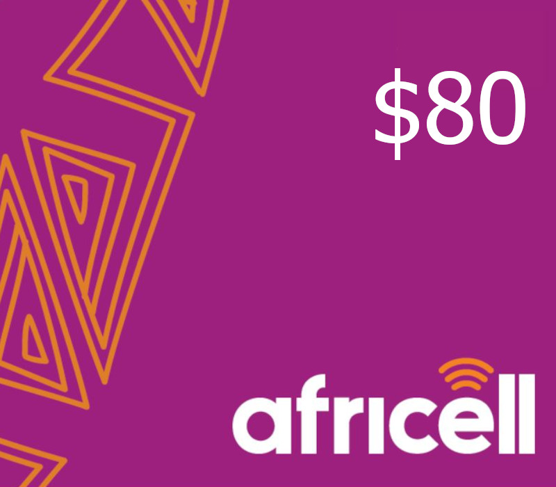 

Africell $80 Mobile Top-up CG