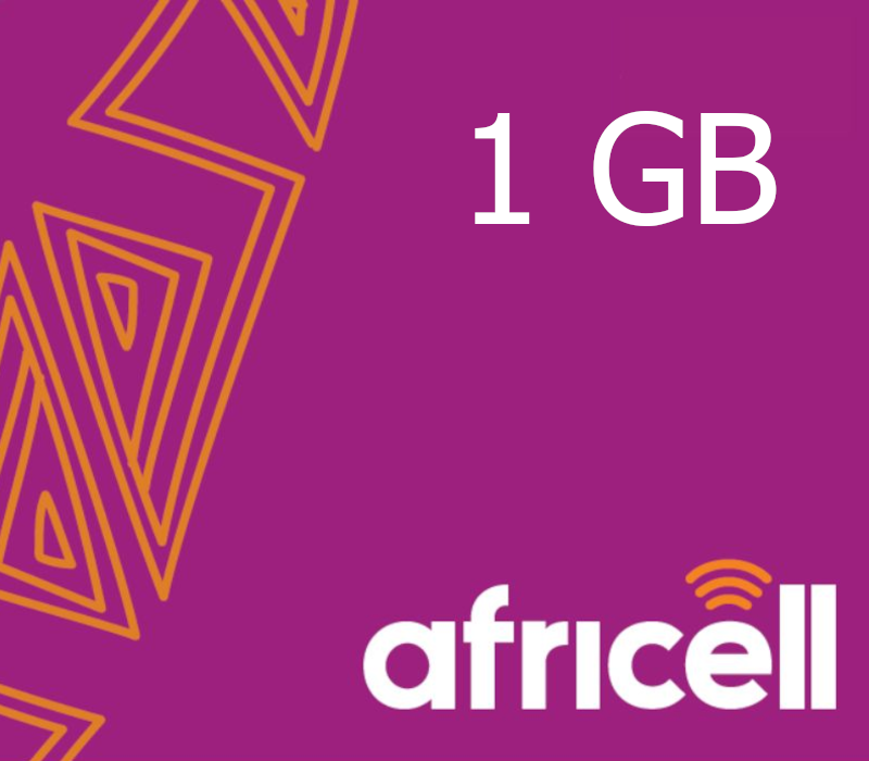 

Africell 1 GB Data Mobile Top-up GM