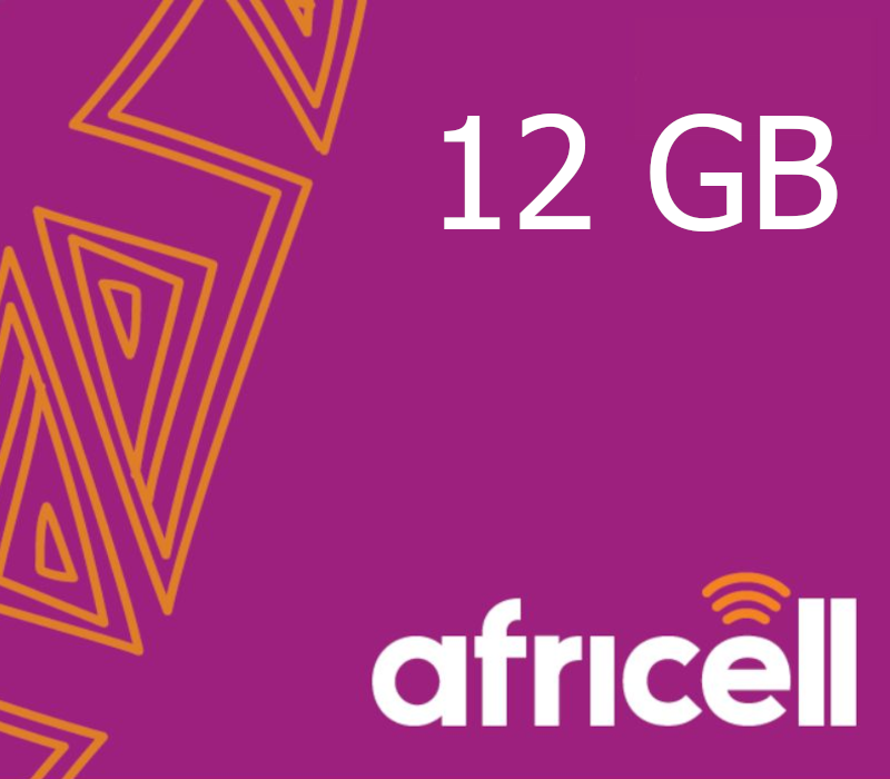 

Africell 12 GB Data Mobile Top-up GM