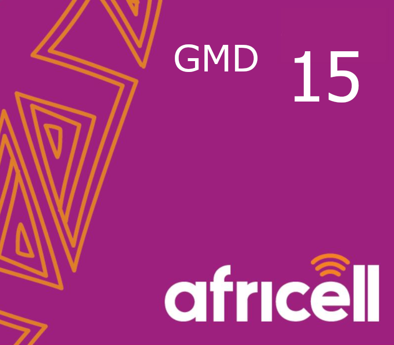 

Africell 15 GMD Mobile Top-up GM