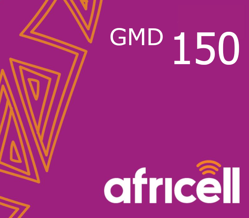 

Africell 150 GMD Mobile Top-up GM