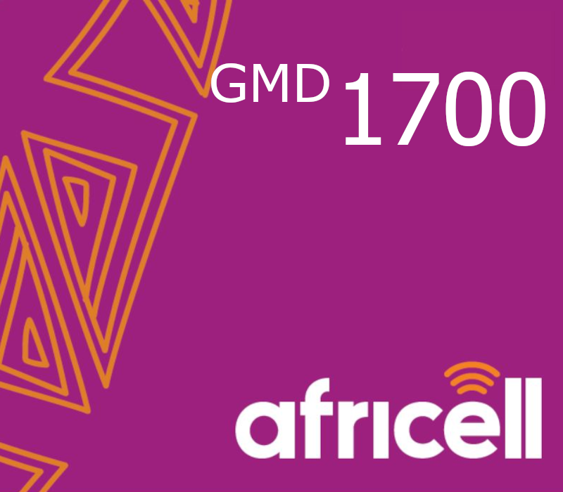 

Africell 1700 GMD Mobile Top-up GM