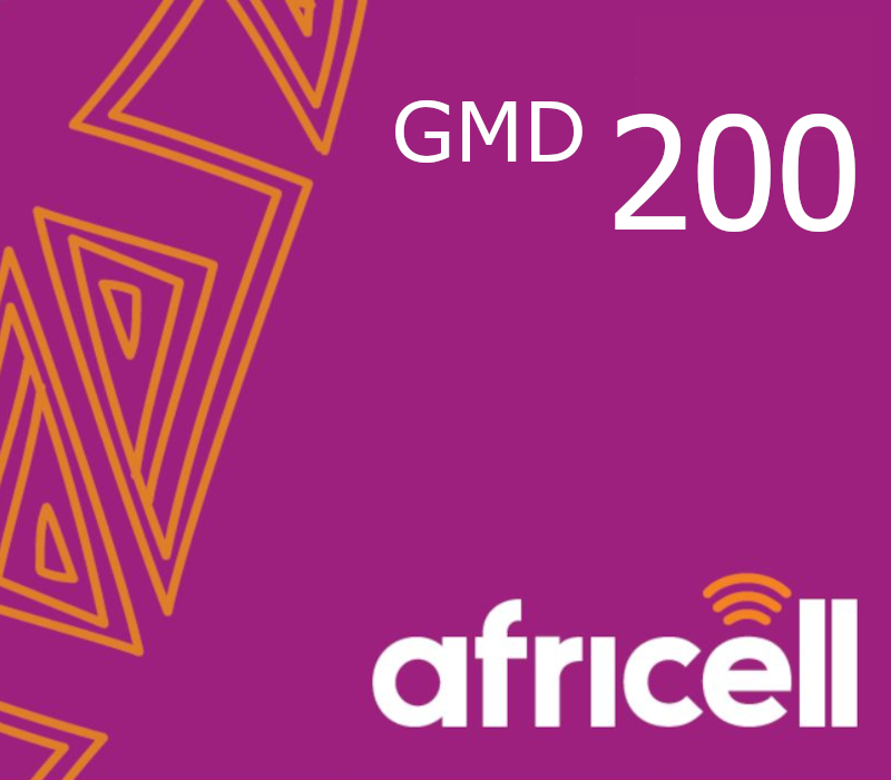 

Africell 200 GMD Mobile Top-up GM