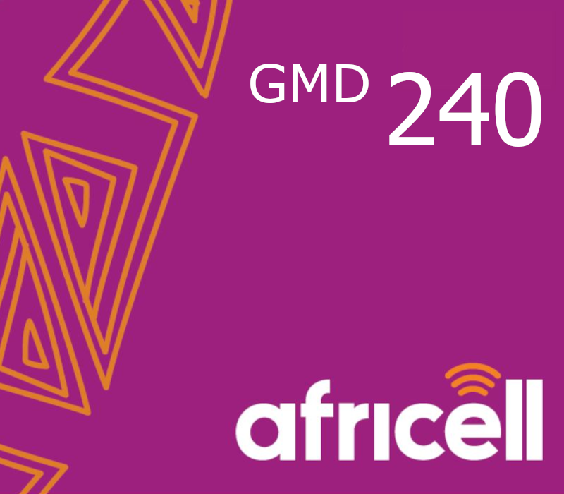 

Africell 240 GMD Mobile Top-up GM