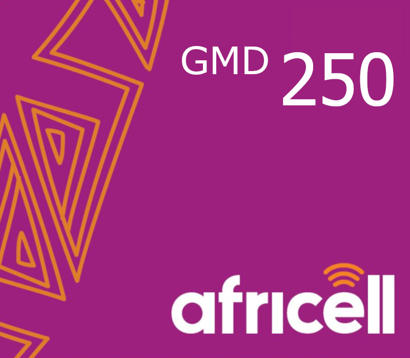 

Africell 250 GMD Mobile Top-up GM