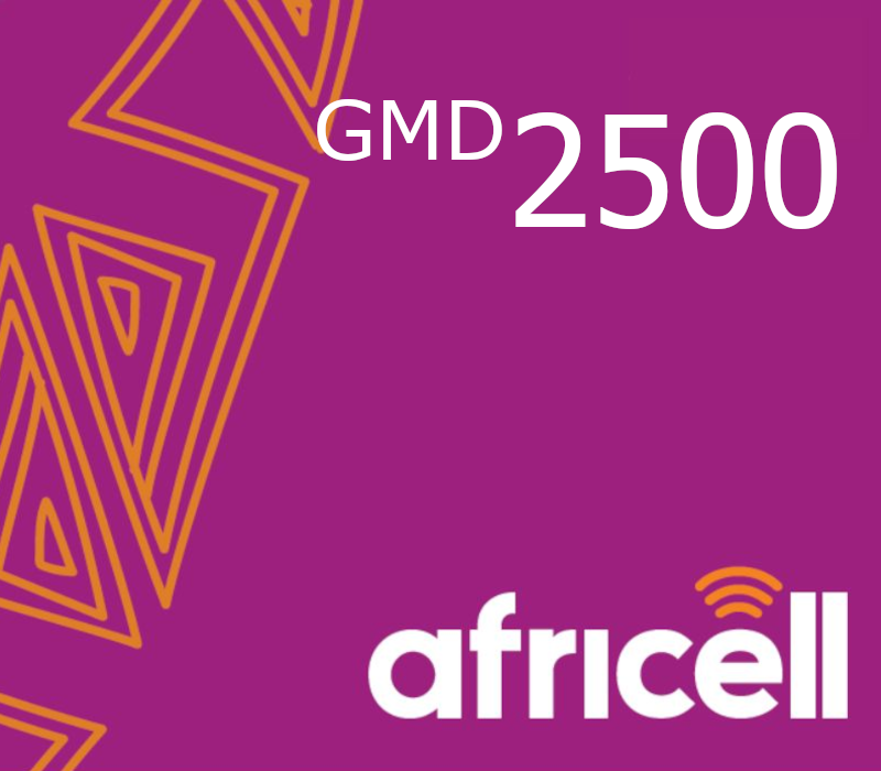 

Africell 2500 GMD Mobile Top-up GM