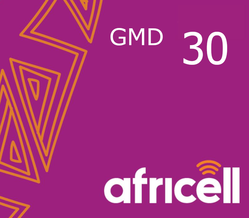 

Africell 30 GMD Mobile Top-up GM