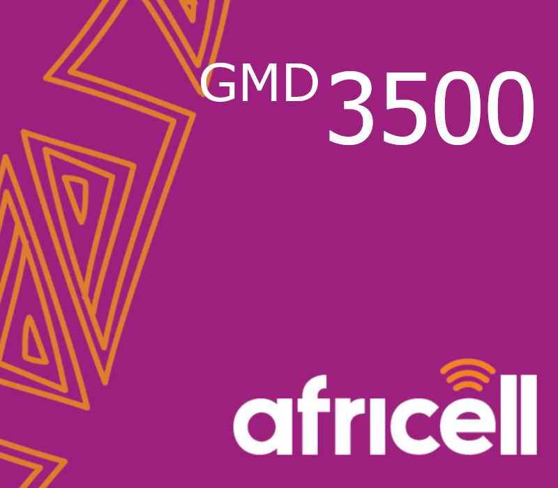 

Africell 3500 GMD Mobile Top-up GM