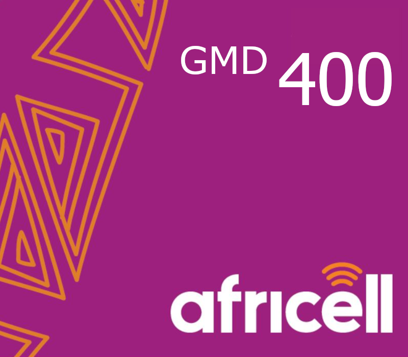 

Africell 400 GMD Mobile Top-up GM