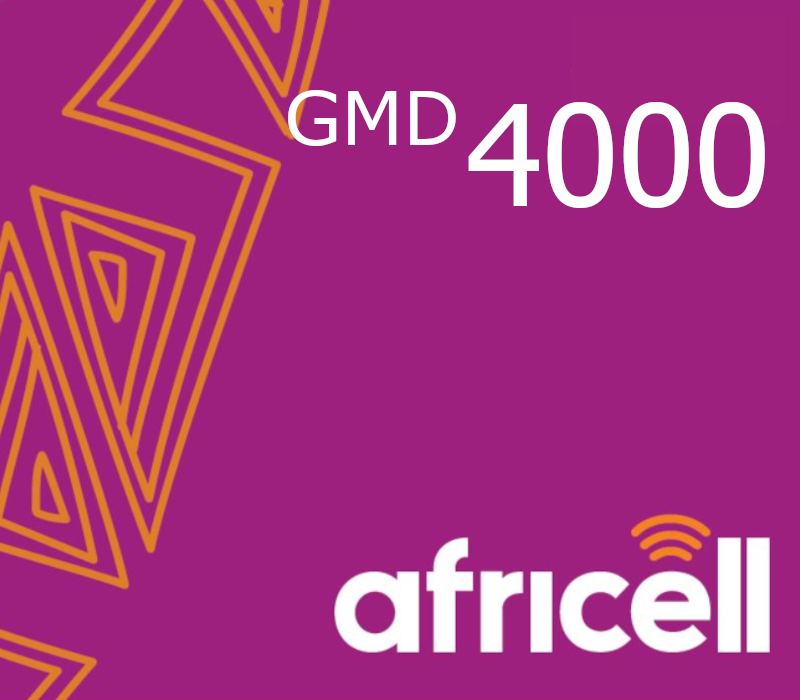 

Africell 4000 GMD Mobile Top-up GM