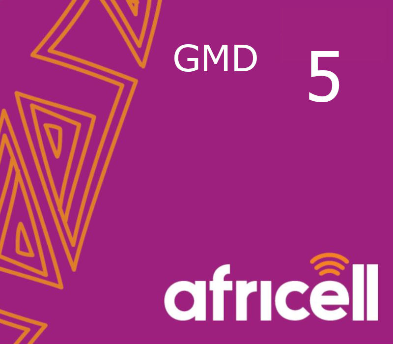 

Africell 5 GMD Mobile Top-up GM