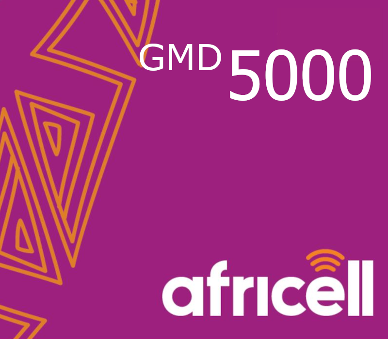 Africell 5000 GMD Mobile Top-up GM