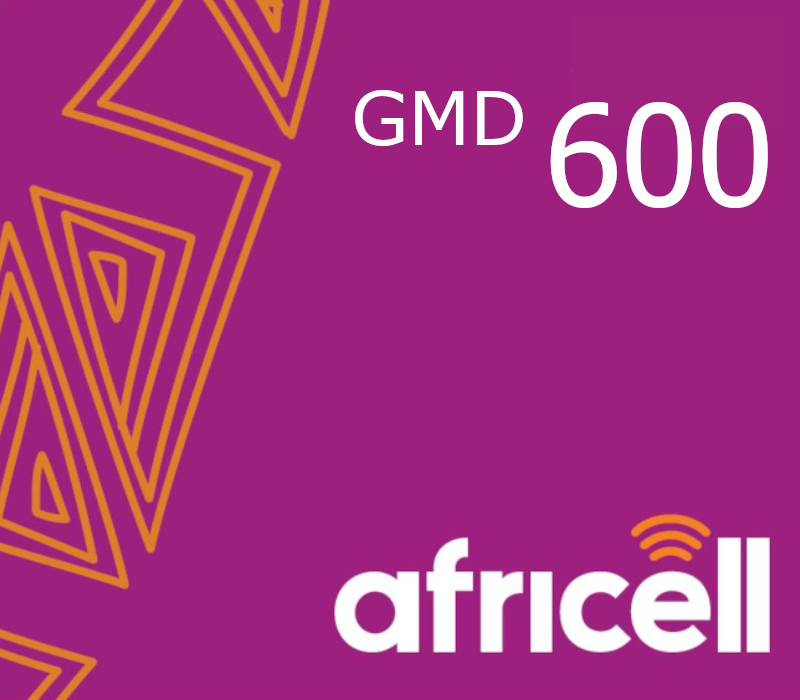 

Africell 600 GMD Mobile Top-up GM