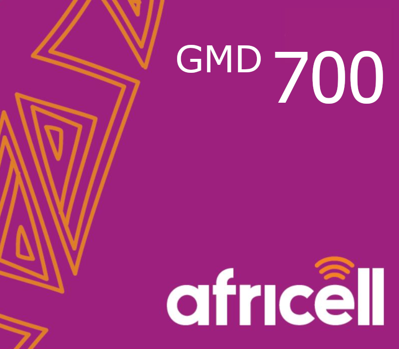 

Africell 700 GMD Mobile Top-up GM