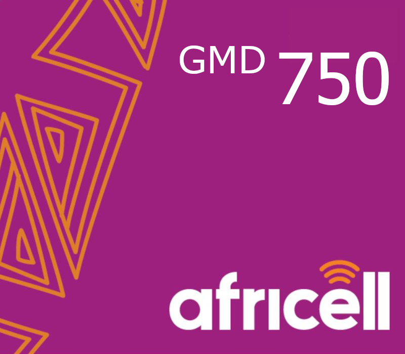 

Africell 750 GMD Mobile Top-up GM