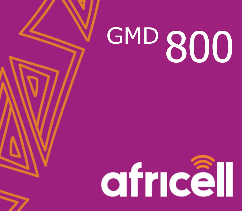 

Africell 800 GMD Mobile Top-up GM