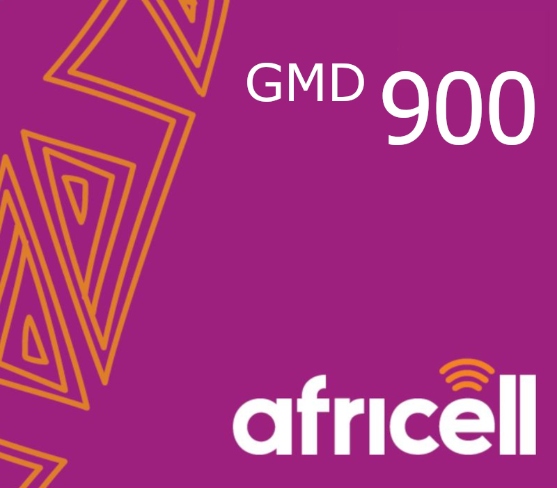 

Africell 900 GMD Mobile Top-up GM