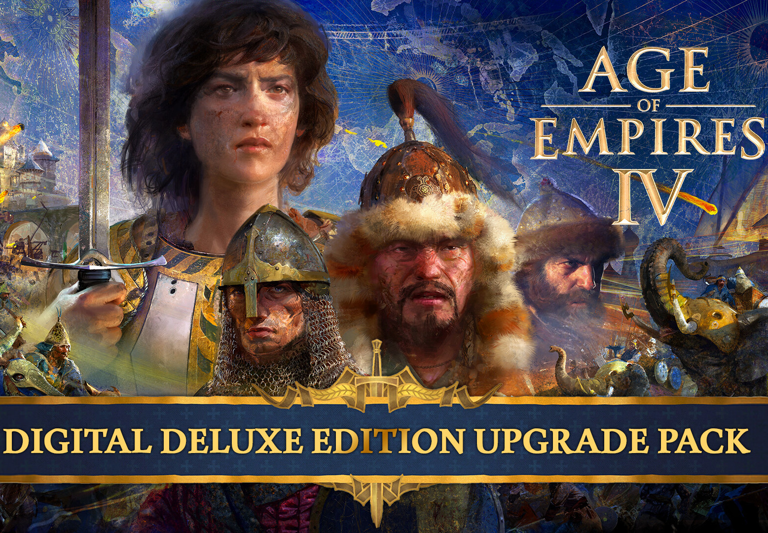 Age Of Empires IV - Digital Deluxe Upgrade Pack DLC EU V2 Steam Altergift