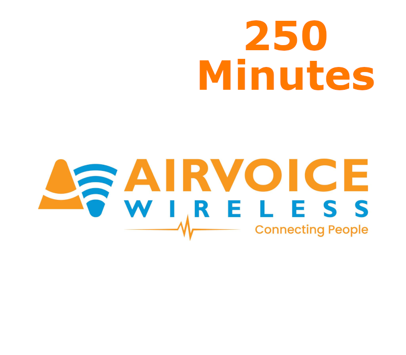 

Airvoice PIN 250 Minutes Talktime Gift Card US