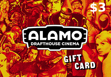 Alamo Drafthouse Cinema $3 Gift Card US