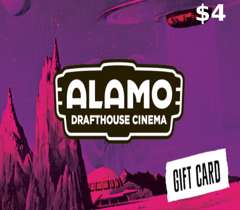 

Alamo Drafthouse Cinema $4 Gift Card US