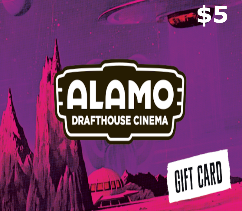 

Alamo Drafthouse Cinema $5 Gift Card US