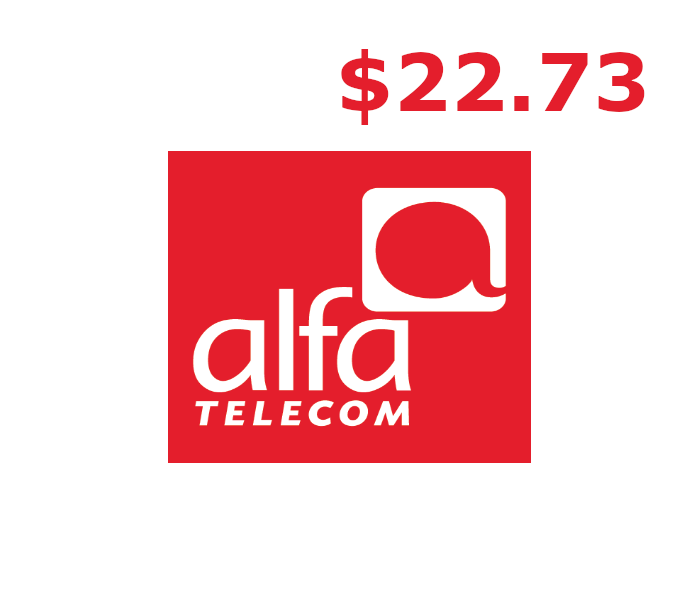 

Alfa $22.73 Mobile Top-up LB