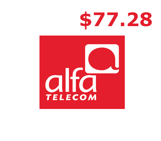 

Alfa $77.28 Mobile Top-up LB