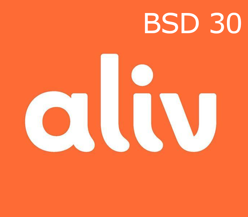 

Aliv 30 BSD Mobile Top-up BS