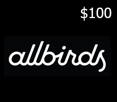 

Allbirds $100 Gift Card US