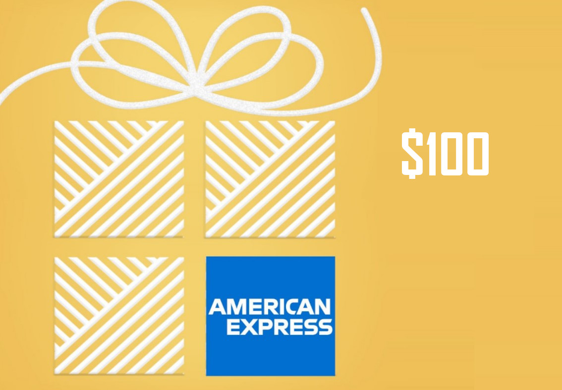 American Express $100 USD Gift Card