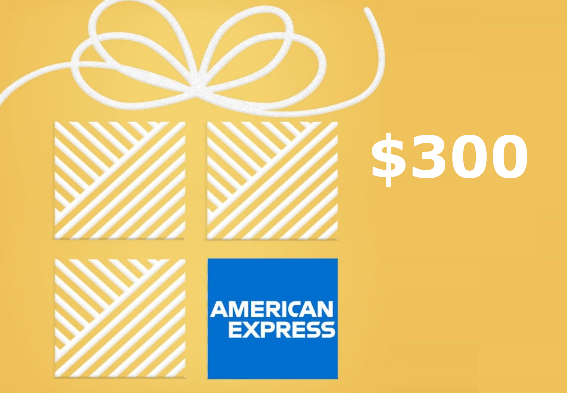 American Express $300 US Gift Card
